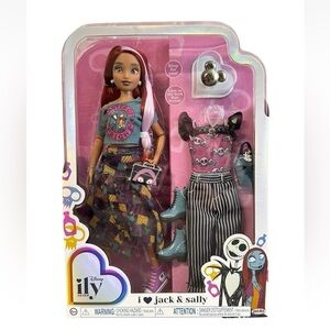 NIB Disney ily 4EVER Doll I love jack & sally